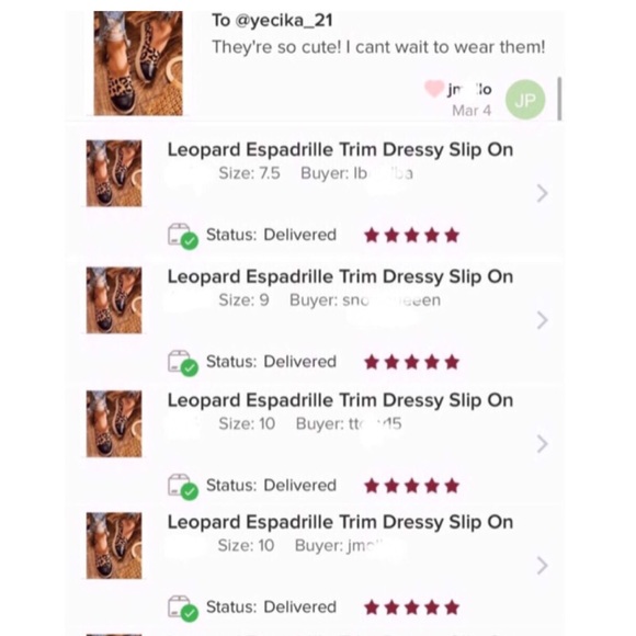 Leopard Espadrille Trim Dressy Slip On - Picture 6 of 8